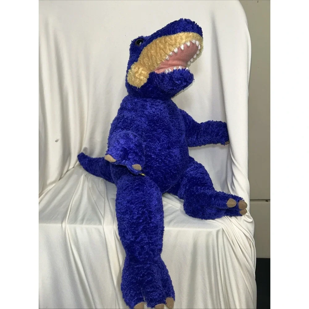 Build-A-Bear Blue T-Rex Dinosaur Plush Stuffed‎ Animal Retired